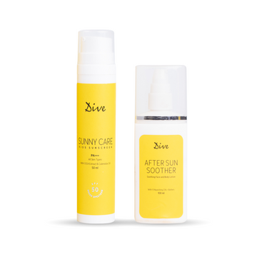 Dive Sunny Care Kids Sunscreen & DIVE AFTER SUN SOOTHER