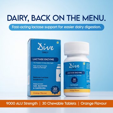 Lactase Enzyme Chewable Tablets- Daily