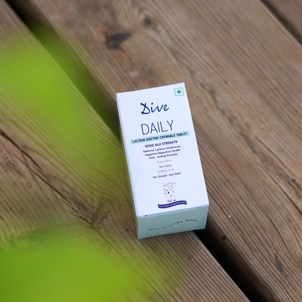 DIVE Daily – Lactase Enzyme Chewable Tablet