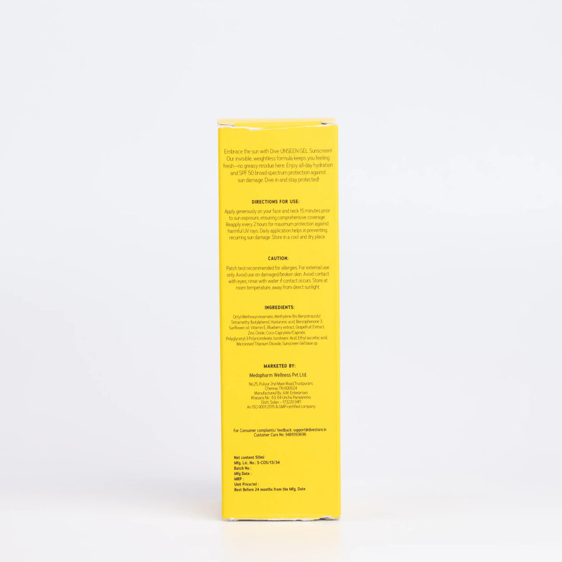 Unseen Gel Sunscreen