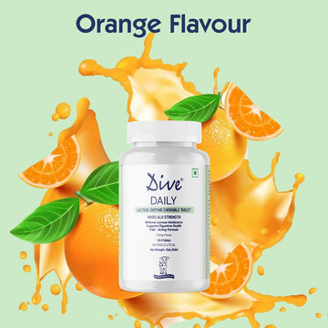 DIVE Daily – Lactase Enzyme Chewable Tablet
